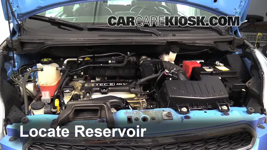 2014 Chevrolet Spark LT 1.2L 4 Cyl. Windshield Washer Fluid